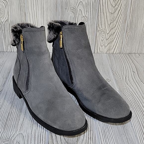 Cole Haan Quinney Bootie, Grey, Waterproof, Women's 8B - Picture 9 of 12